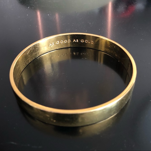 kate spade Jewelry - Kate Spade Gold Bangle Bracelet
